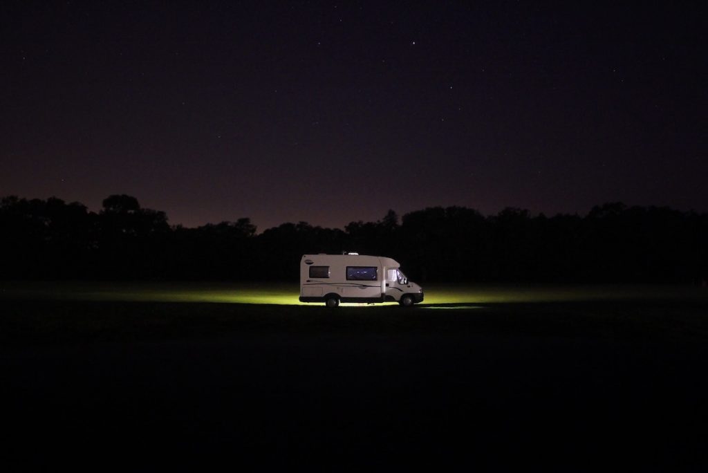 driving across the US in an RV